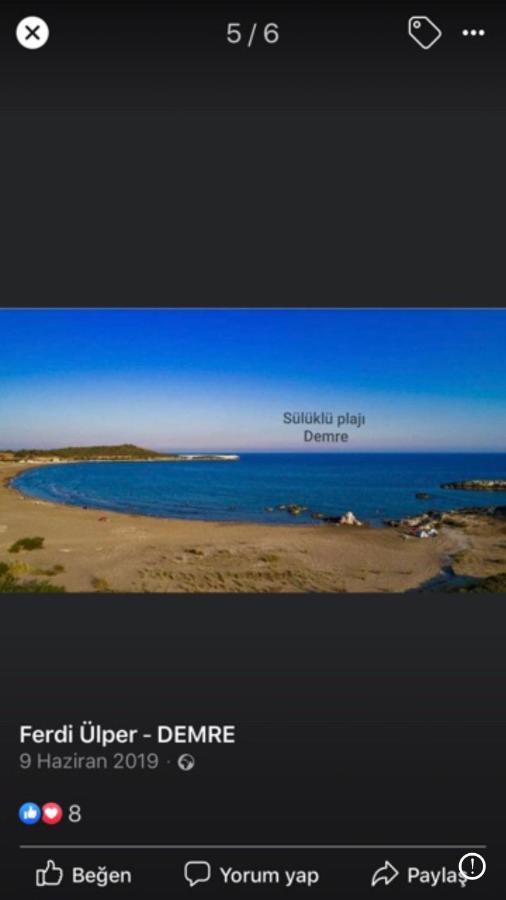 Apartmán Nefes Evleri Demre Exteriér fotografie